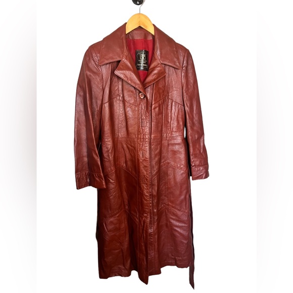 Vintage 24K Dan di Modes Leather Coat. - Picture 7 of 13